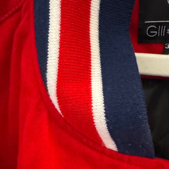 Red and Blue Washington Capitals Varsity Jacket - Picture 3 of 16